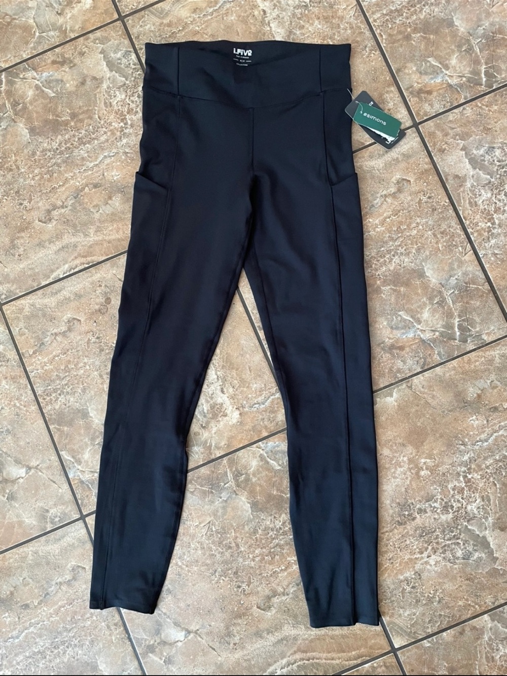 Simons I.Ffive High-Rise Black Active Leggings